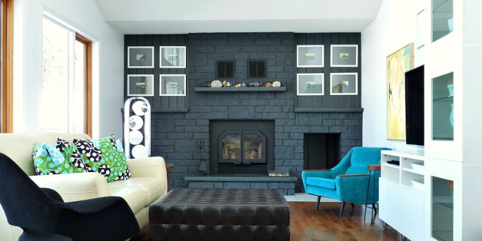 Brick Fireplace Painters in Madison NJ